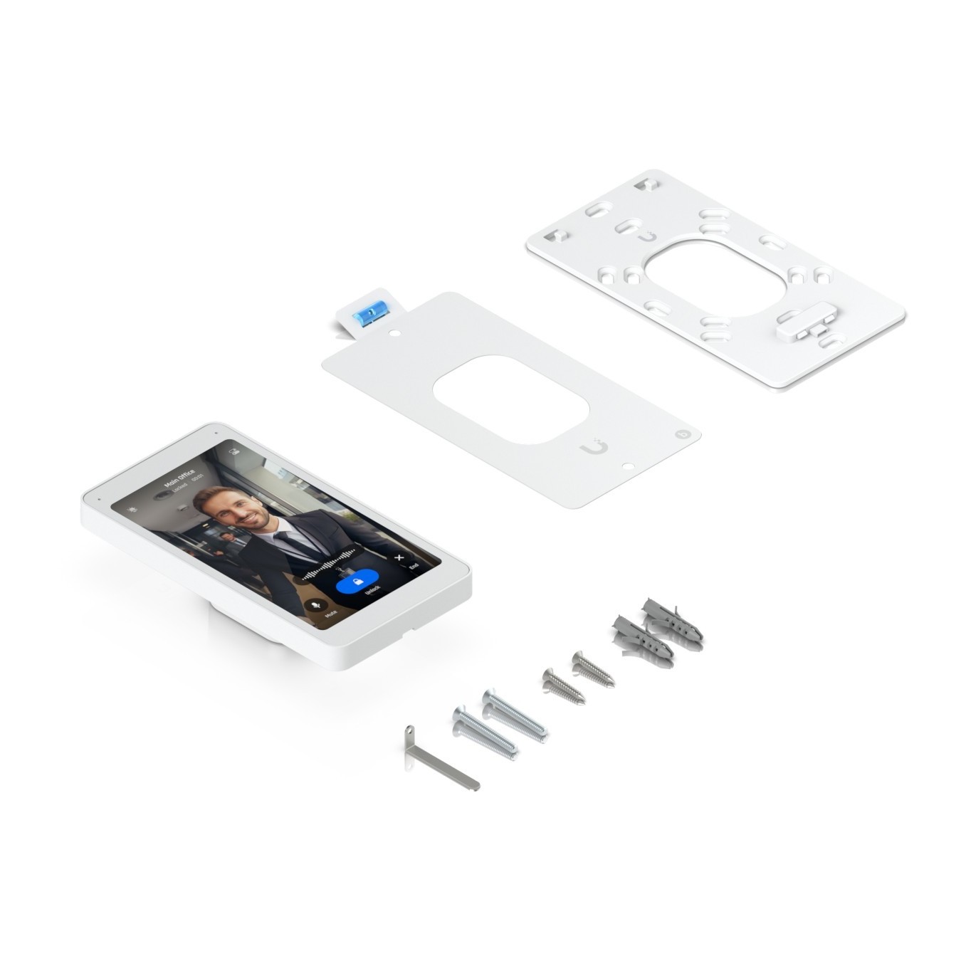 Ubiquiti UniFi Access Intercom Viewer - UA-Intercom-Viewer-3 - White, 5" Touch Display, PoE, 3-pack