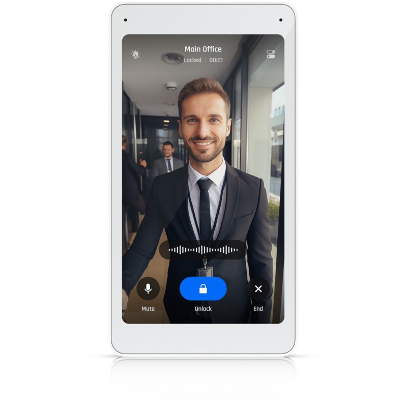 Buy Ubiquiti UniFi Access Intercom Viewer - UA-Intercom-Viewer-3 - White, 5" Tou... in Cyprus, Nicosia, Limassol, Larnaka, Pafos