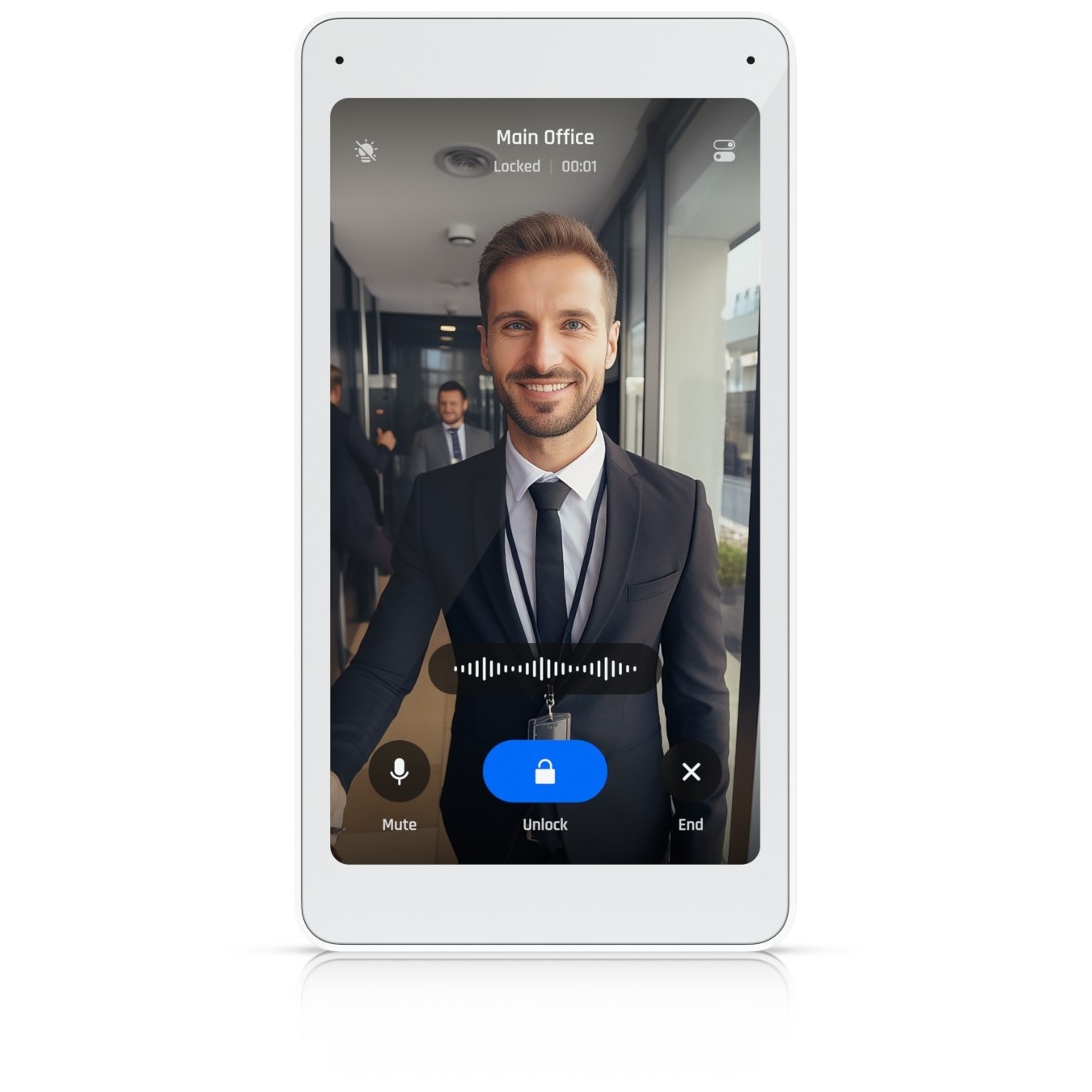 Ubiquiti UniFi Access Intercom Viewer - UA-Intercom-Viewer-3 - White, 5" Touch Display, PoE, 3-pack