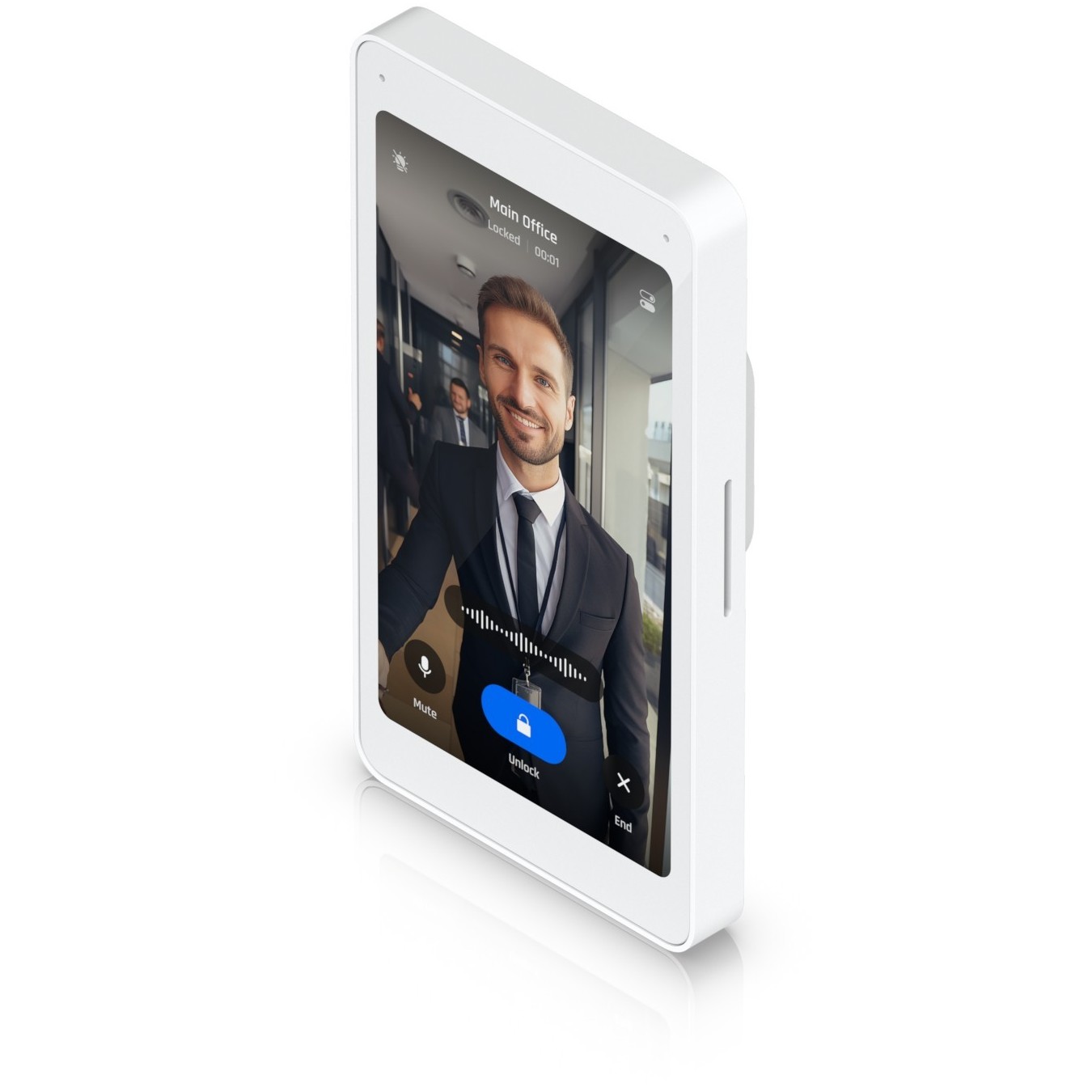Ubiquiti UniFi Access Intercom Viewer - UA-Intercom-Viewer-3 - White, 5" Touch Display, PoE, 3-pack