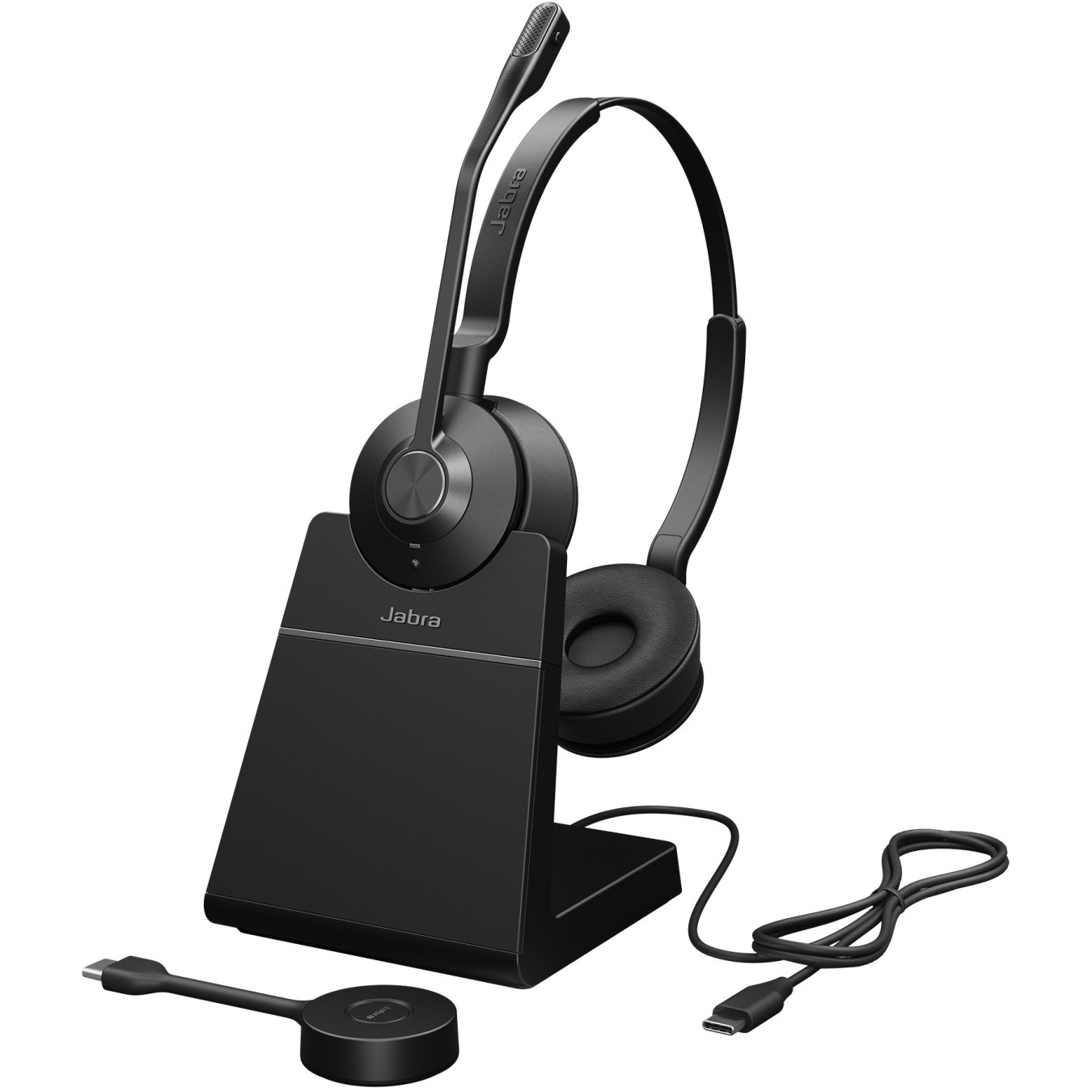Jabra Engage 55 SE Stereo UC Headset - Link400c - Black — Buy in Cyprus with Fast Delivery