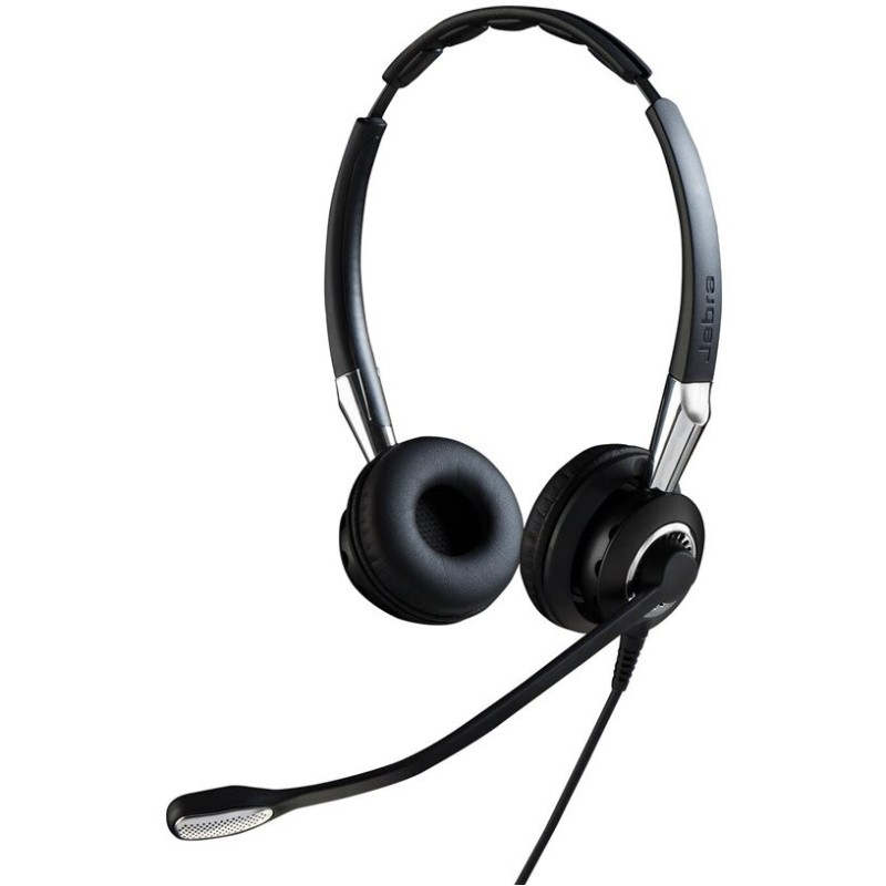 Buy Jabra BIZ 2400 II Duo - BIZ 2400 II - Wired binaural headset, black/silver in Cyprus, Nicosia, Limassol, Larnaka, Pafos