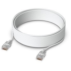 Buy Ubiquiti Patch Cable 12m CAT6 - UACC-CABLE-PATCH-EL-12M-W - Translucent Whit... in Cyprus, Nicosia, Limassol, Larnaka, Pafos