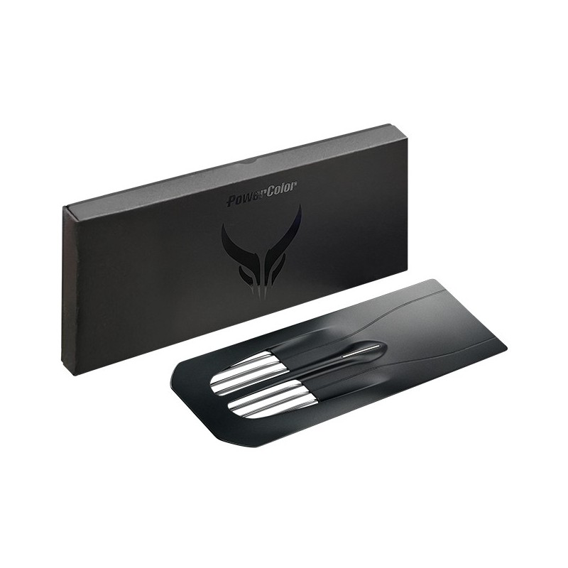 Buy PowerColor Swappable Backplate for RX 7900 Red Devil - SBP-790001 - Black, P... in Cyprus, Nicosia, Limassol, Larnaka, Pafos