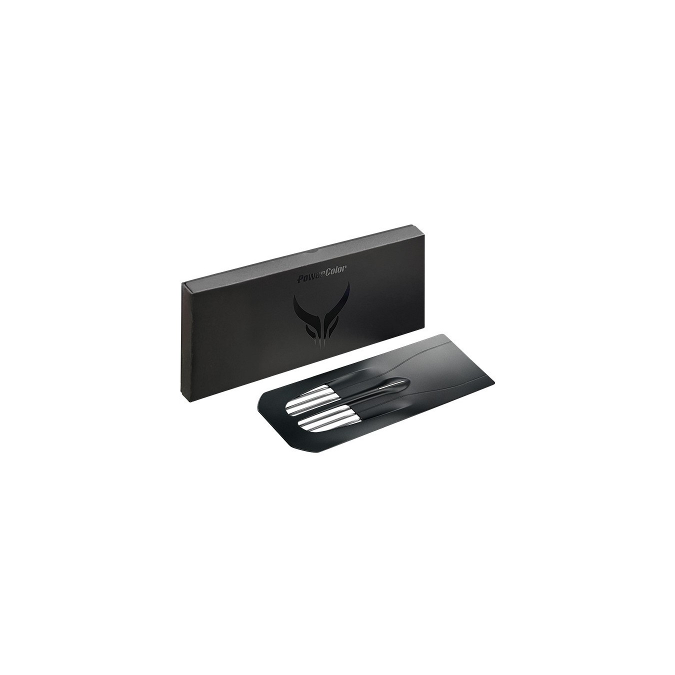 PowerColor Swappable Backplate for RX 7900 Red Devil - SBP-790001 - Black, Plastic — Buy in Cyprus with Fast Delivery