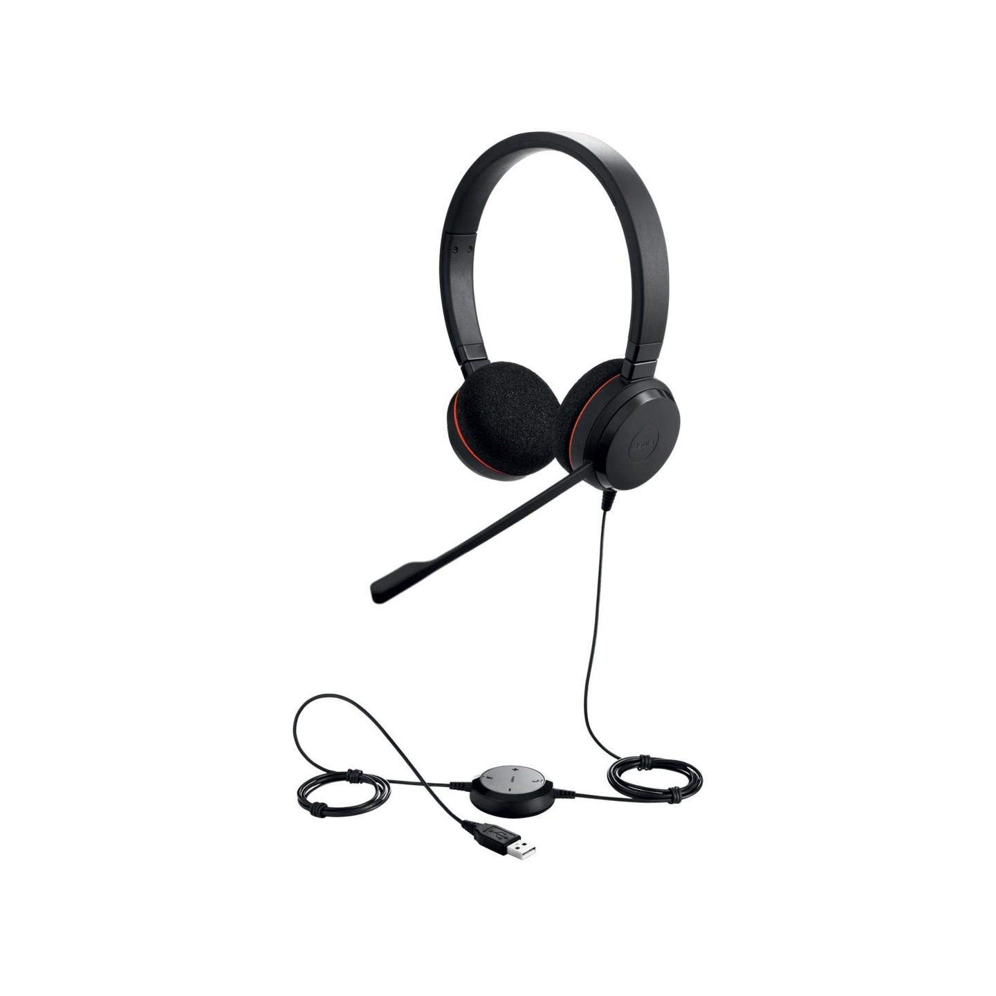 Jabra Evolve 20 SE MS Stereo Headset - USB-A - Black (Boxed) — Buy in Cyprus with Fast Delivery