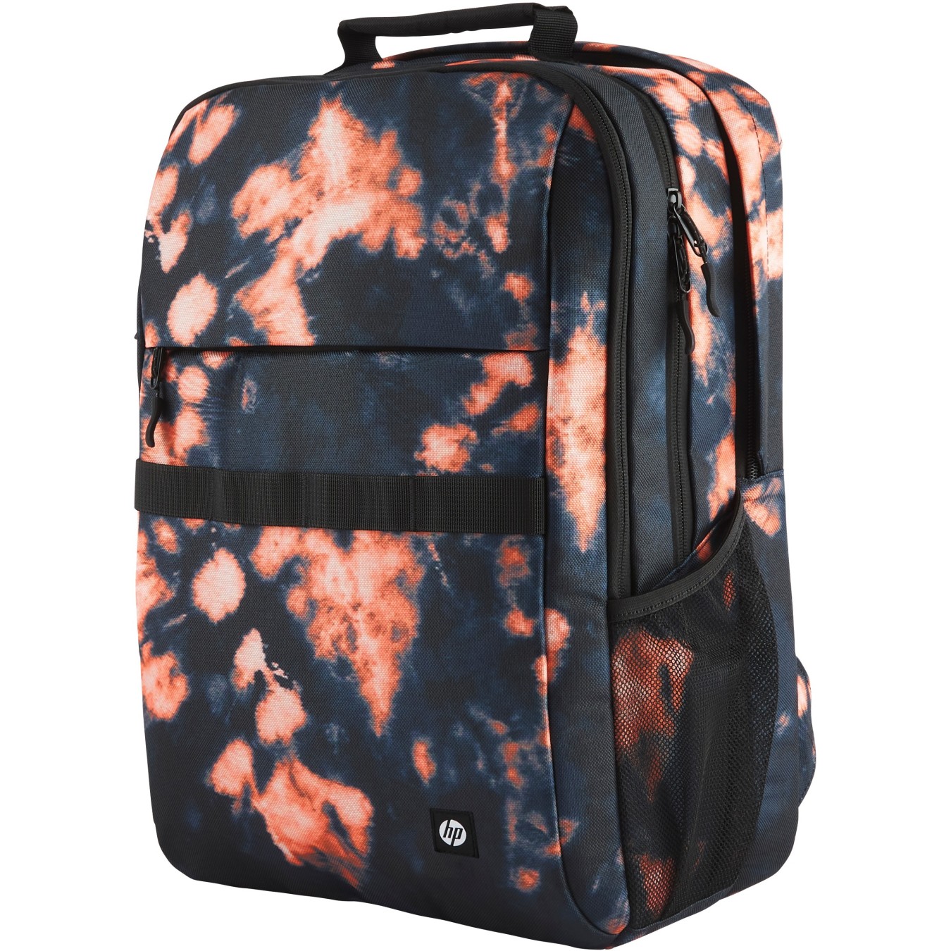 HP Campus XL Tie-Dye Backpack - Pattern - Black, 16.1 in Notebook Compartment — Buy in Cyprus with Fast Delivery