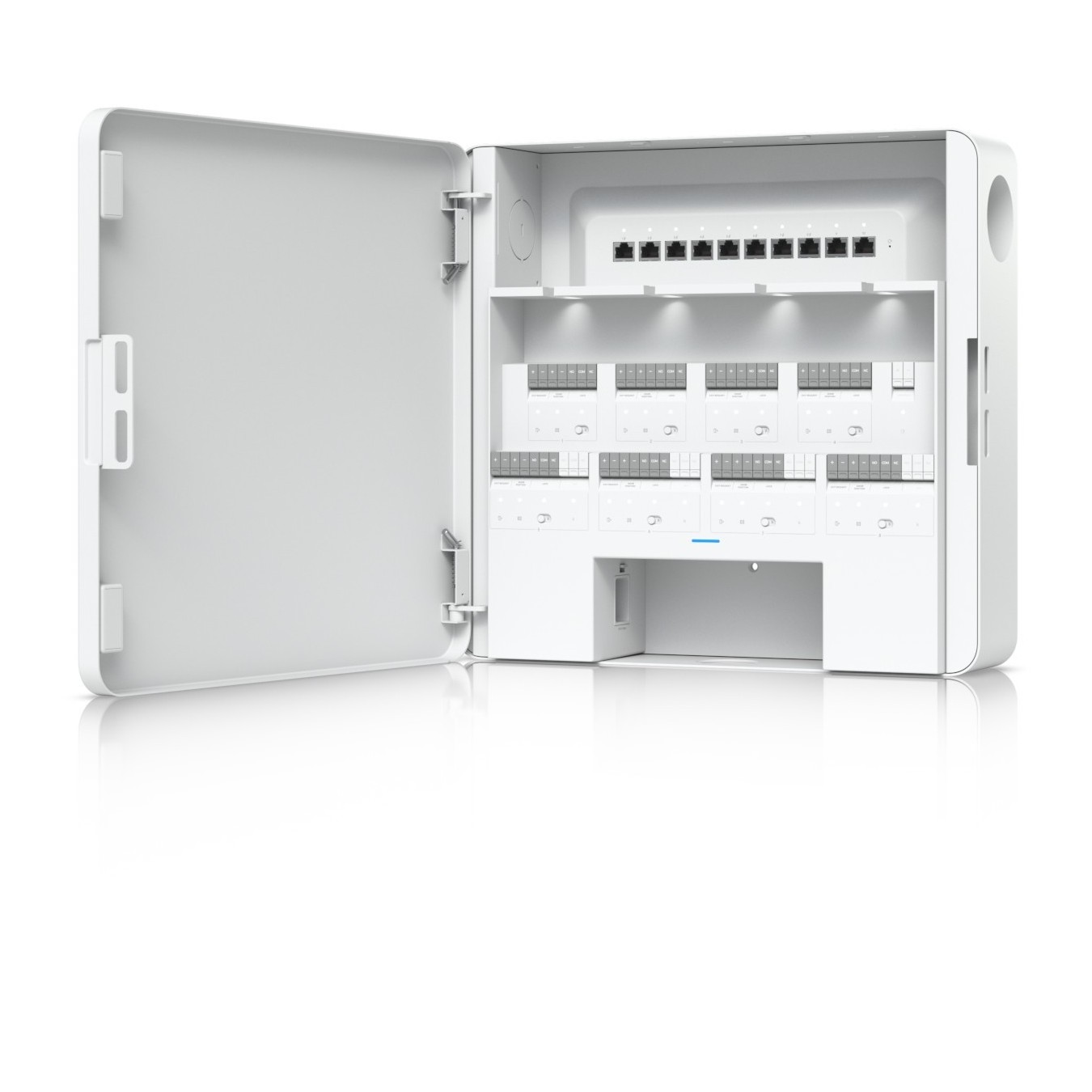 Z Ubiquiti EAH-8 - EAH-8 - 8-Door Cabinet Enclosure, 10/100/1000 Mbps Ethernet, 0–40°C — Buy in Cyprus with Fast Delivery