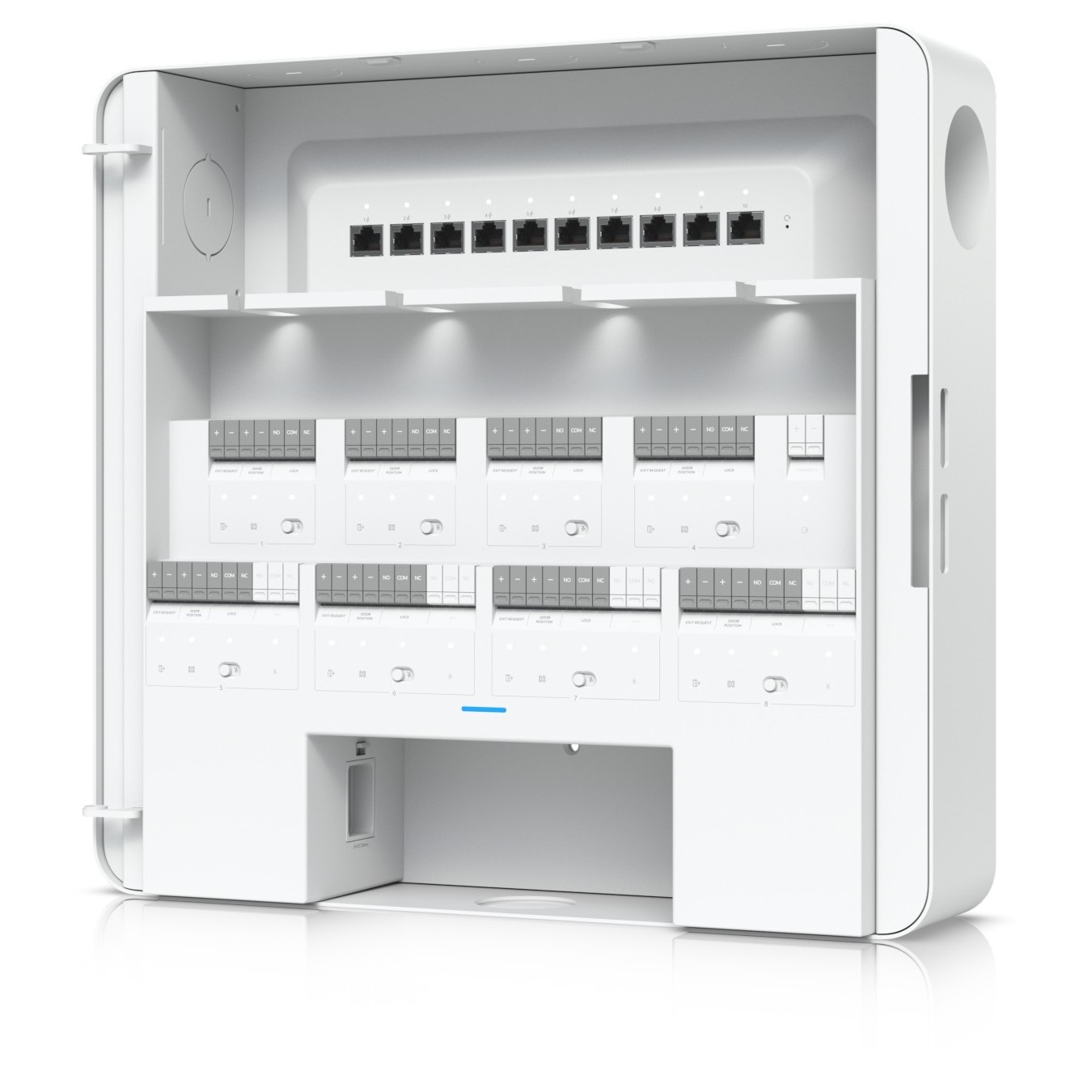 Z Ubiquiti EAH-8 - EAH-8 - 8-Door Cabinet Enclosure, 10/100/1000 Mbps Ethernet, 0–40°C — Buy in Cyprus with Fast Delivery