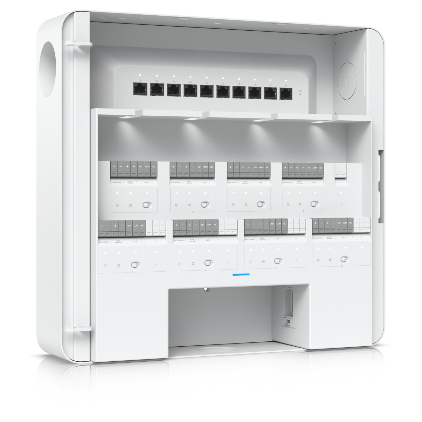 Z Ubiquiti EAH-8 - EAH-8 - 8-Door Cabinet Enclosure, 10/100/1000 Mbps Ethernet, 0–40°C — Buy in Cyprus with Fast Delivery