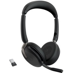 Buy Jabra Evolve2 65 Flex UC Stereo headset, wired/wireless with Link380a UC - E... in Cyprus, Nicosia, Limassol, Larnaka, Pafos