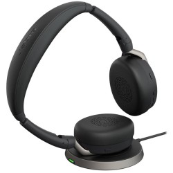 Buy Jabra Evolve2 65 Flex UC Stereo headset, wired/wireless with Link380a UC - E... in Cyprus, Nicosia, Limassol, Larnaka, Pafos