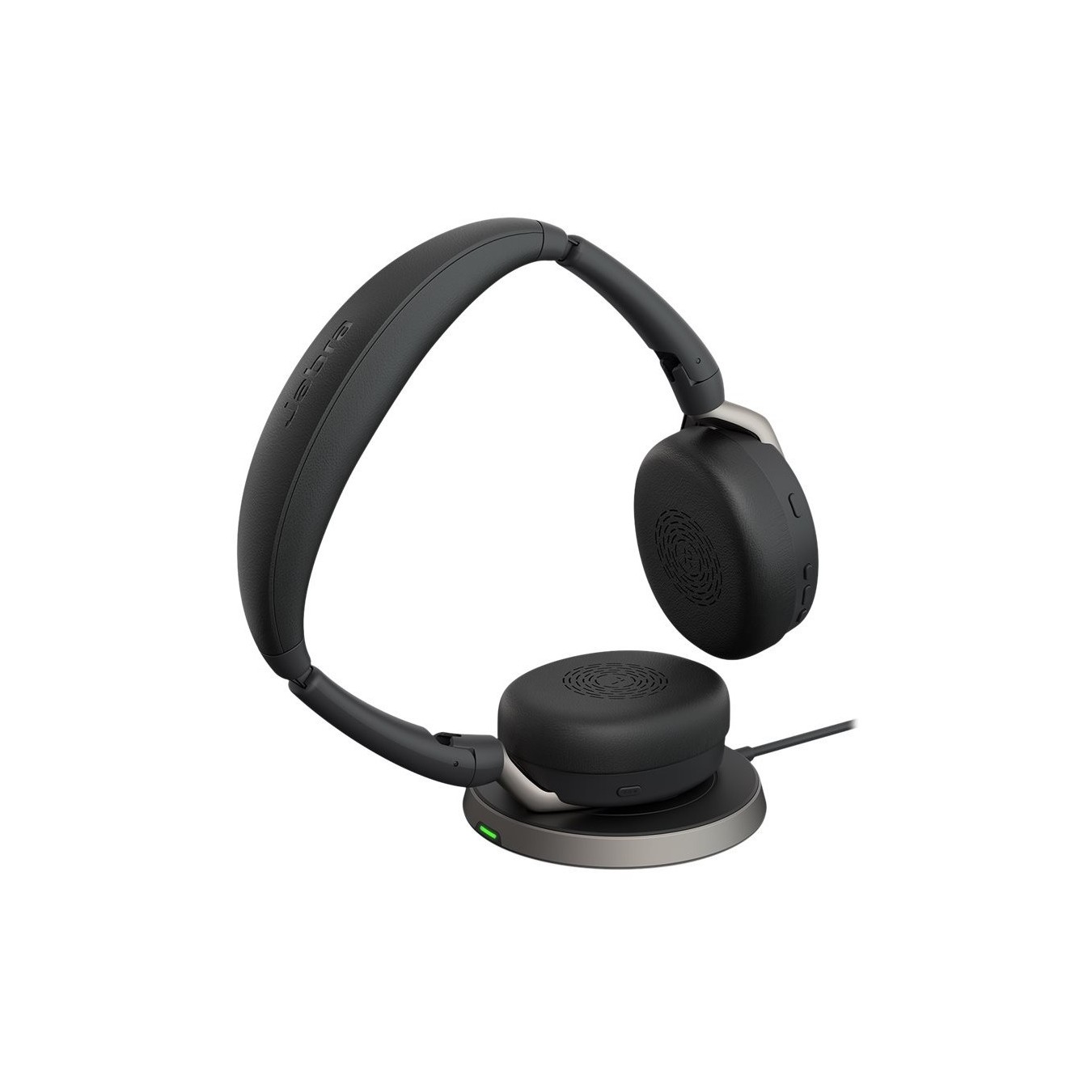 Jabra Evolve2 65 Flex UC Stereo headset, wired/wireless with Link380a UC - Evolve2 65 - Black