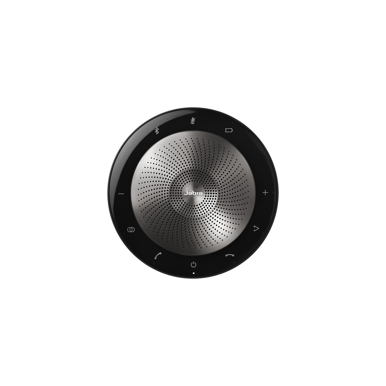 Jabra Speak 710 MS - 710 - USB/Bluetooth Desktop Speakerphone (Black & Silver, 30 m range, 10 W)