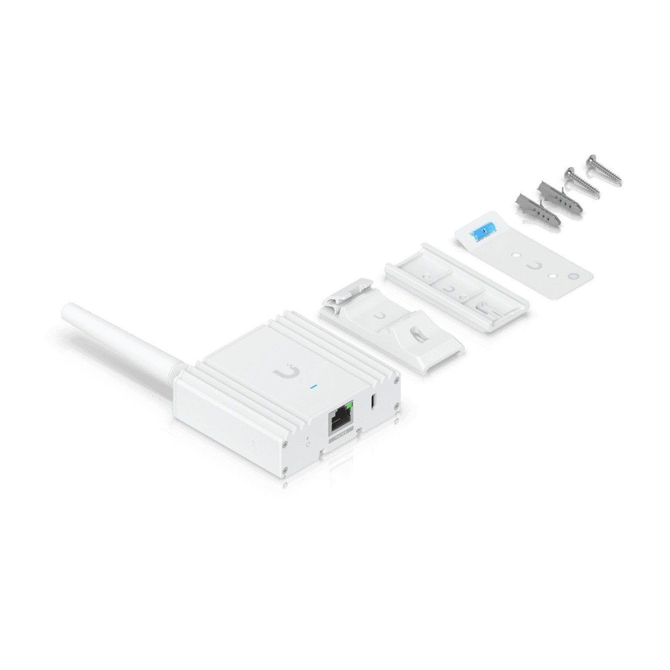 Ubiquiti UniFi SuperLink Sensor Gateway - UP-SuperLink - White, PoE, Bluetooth 5.2, 10/100 Mbps Ethernet
