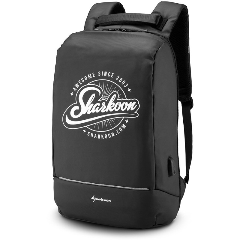 Buy Sharkoon Backpack - (Black, 16 L, Polyester) in Cyprus, Nicosia, Limassol, Larnaka, Pafos