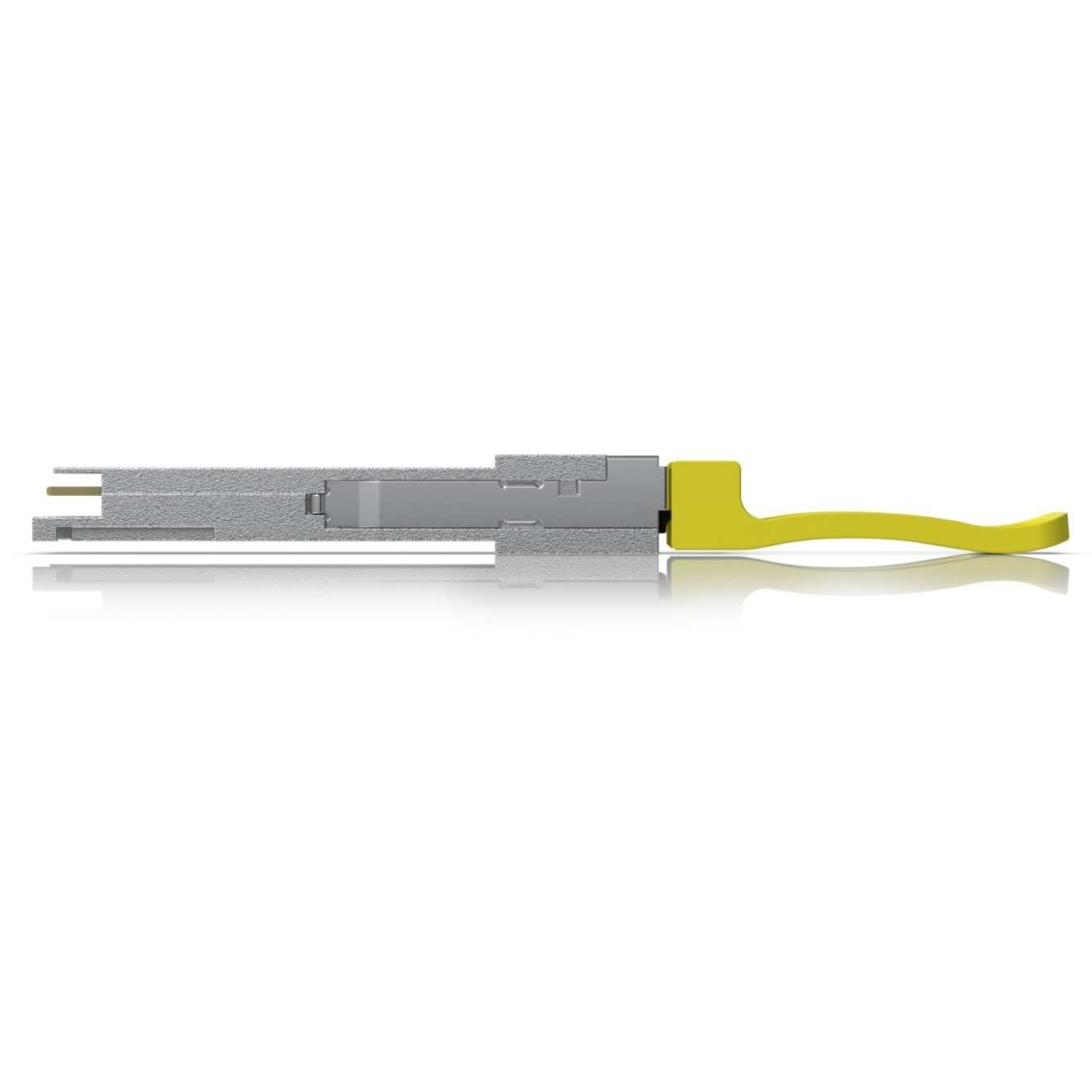 Ubiquiti QSFP28 Module 100G PSM4 - UACC-OM-QSFP28-PSM4 - QSFP28, SMF, MPO-12, 2km, 1310nm, Grey/Yellow