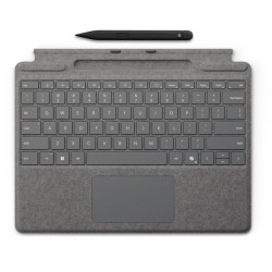 Microsoft Surface Pro Signature Keyboard - Platinum German QWERTZ (Boxed) — Buy in Cyprus with Fast Delivery