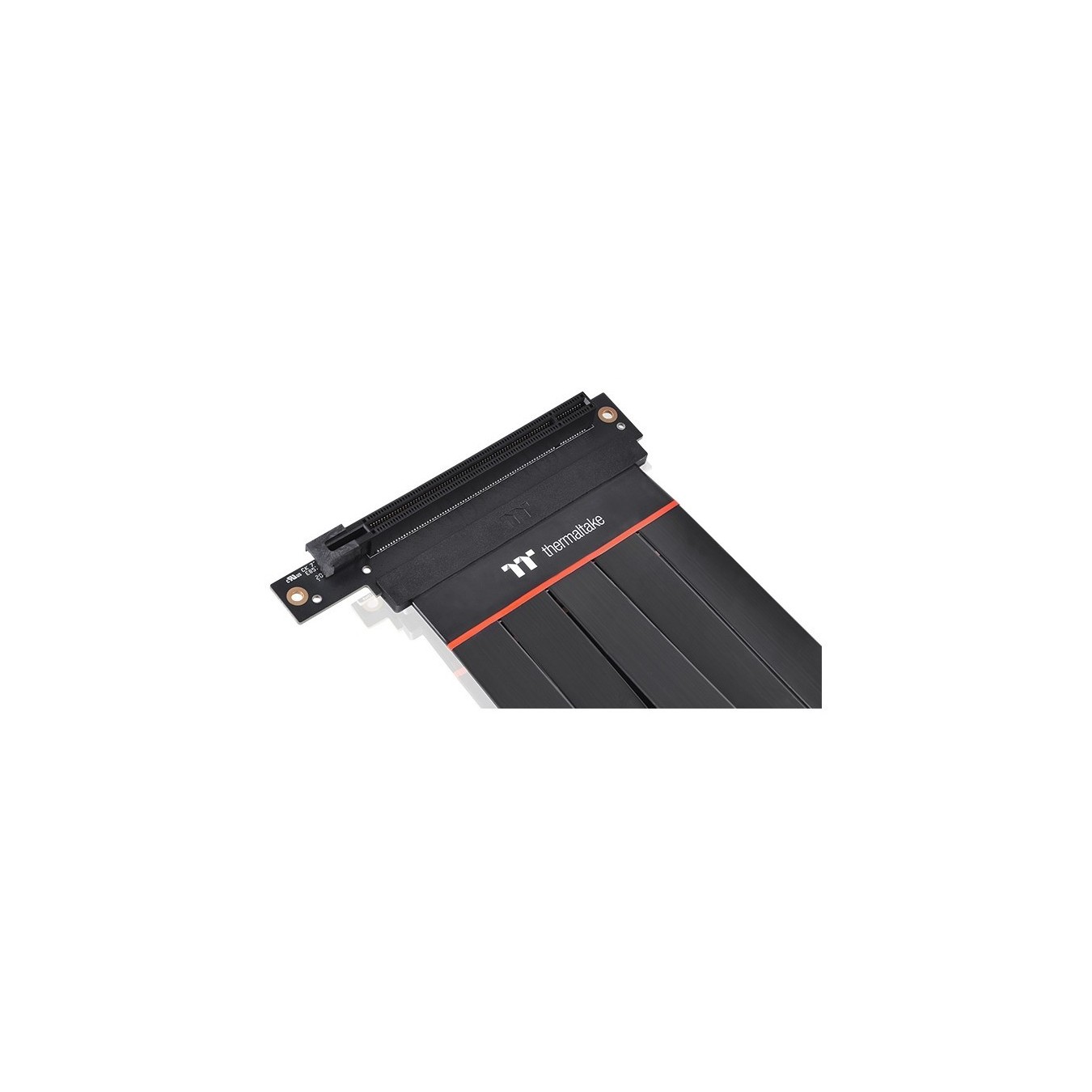 Thermaltake PCIe Extender 90° Black 30cm - (Color Black, Length 30 cm, 90° angle, PCIe x16 Gen 4)