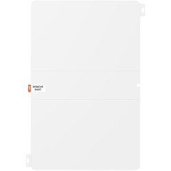 Samsung Anti-Glare Screen Protector for Galaxy Tab S10 FE+ - Frameless, Transparent, Cleaning Kit
