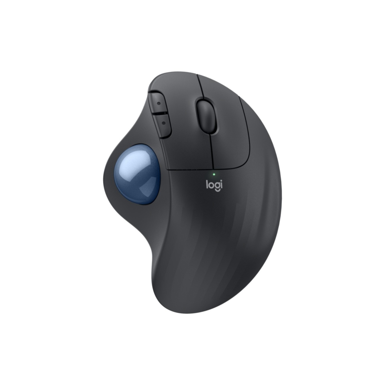 Logitech ERGO M575S Wireless Trackball - 910-007029 - Ergonomic Right-Hand Graphite, Bluetooth & RF, 2000 DPI