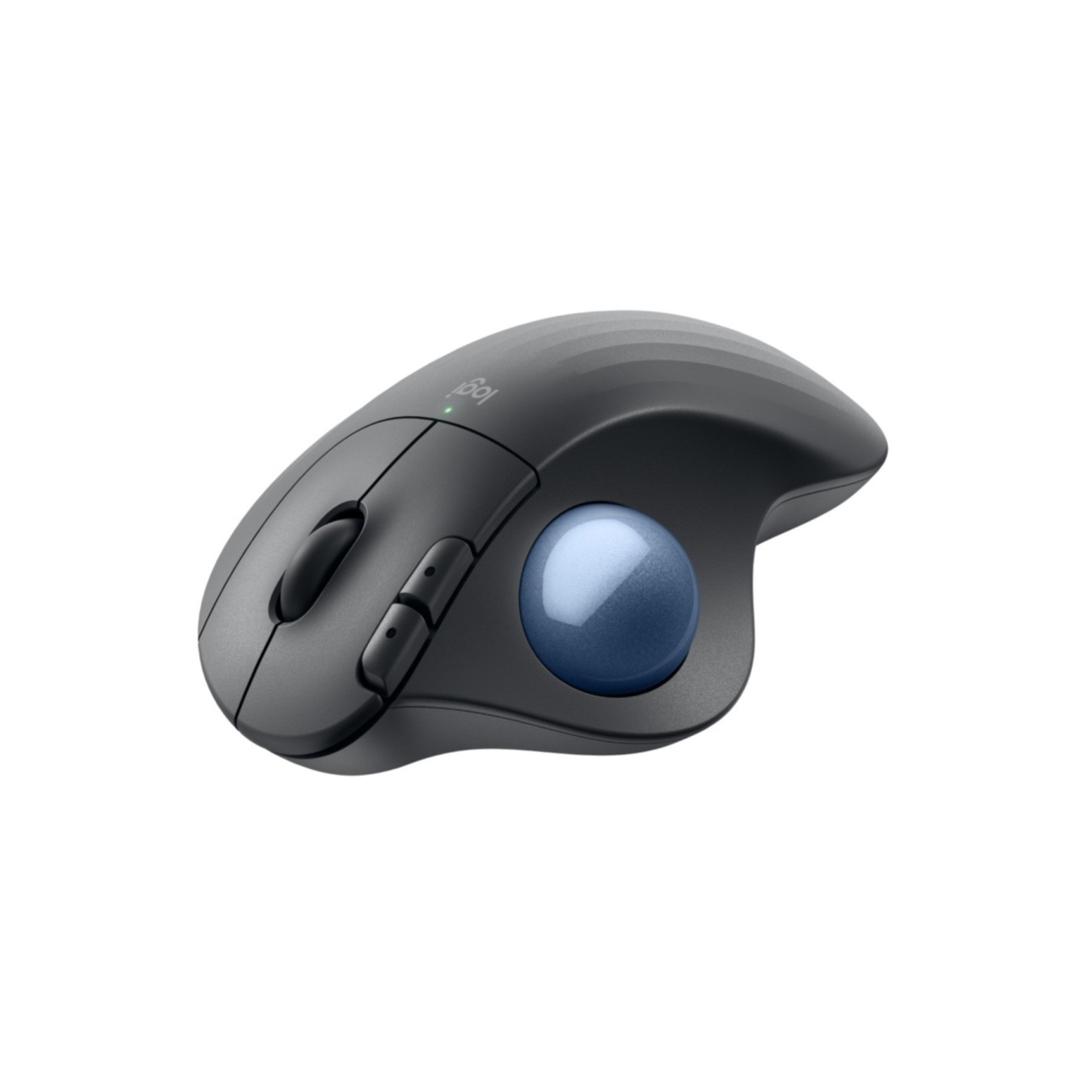 Logitech ERGO M575S Wireless Trackball - 910-007029 - Ergonomic Right-Hand Graphite, Bluetooth & RF, 2000 DPI
