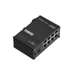 Buy Teltonika TSW030 Unmanaged Ethernet Switch 8x100 Mbps - TSW030 - Black in Cyprus, Nicosia, Limassol, Larnaka, Pafos