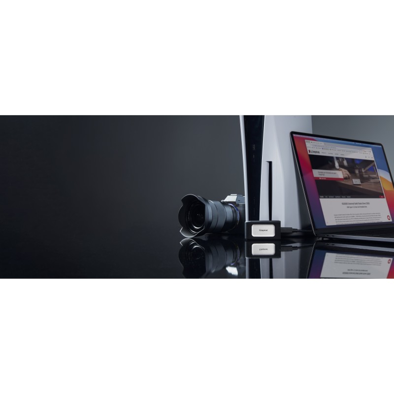 Buy Kingston XS2000 500GB Portable NVMe SSD - XS2000 - USB-C Gen2, 2000 MB/s, Bl... in Cyprus, Nicosia, Limassol, Larnaka, Pafos