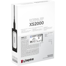 Buy Kingston XS2000 500GB Portable NVMe SSD - XS2000 - USB-C Gen2, 2000 MB/s, Bl... in Cyprus, Nicosia, Limassol, Larnaka, Pafos