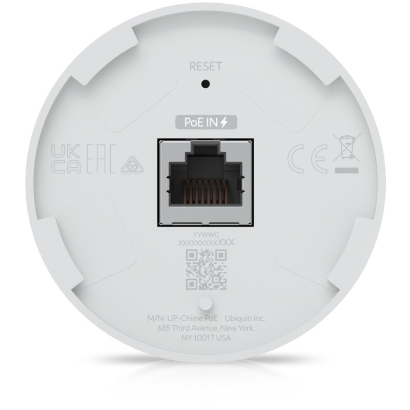 Buy Z Ubiquiti UACC-Chime-PoE - UACC-Chime-PoE - Grey/White, Aluminium & PC, PoE... in Cyprus, Nicosia, Limassol, Larnaka, Pafos