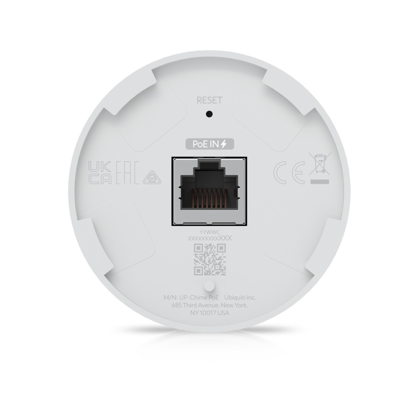 Z Ubiquiti UACC-Chime-PoE - UACC-Chime-PoE - Grey/White, Aluminium & PC, PoE Wired — Buy in Cyprus with Fast Delivery