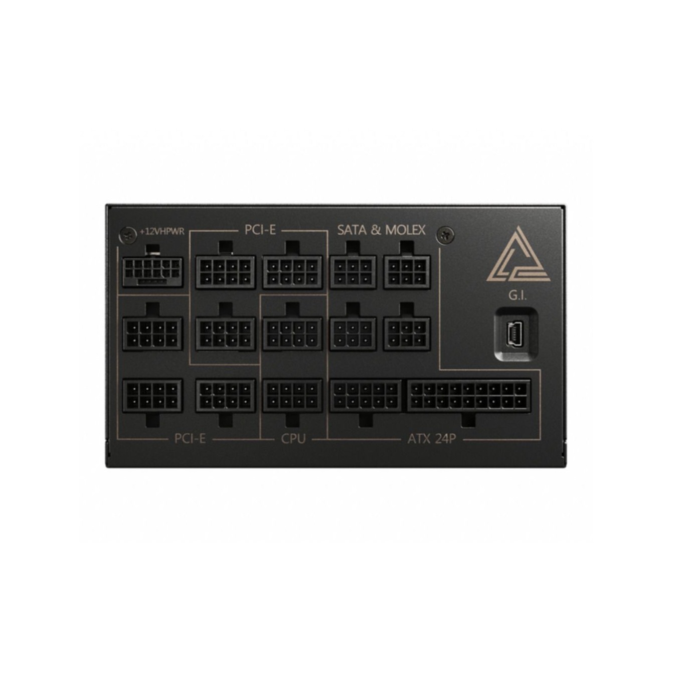 PC-Netzteil MSI MEG Ai1300P PCIE5 - Ai1300P PCIE5 - ATX3.0, 1300W, 80+ Gold, Fully Modular, Black