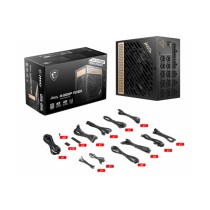 PC-Netzteil MSI MEG Ai1300P PCIE5 - Ai1300P PCIE5 - ATX3.0, 1300W, 80+ Gold, Fully Modular, Black