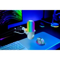 Buy Razer Seiren V3 Chroma - V3 - USB PC Microphone, White, LED RGB Backlight in Cyprus, Nicosia, Limassol, Larnaka, Pafos