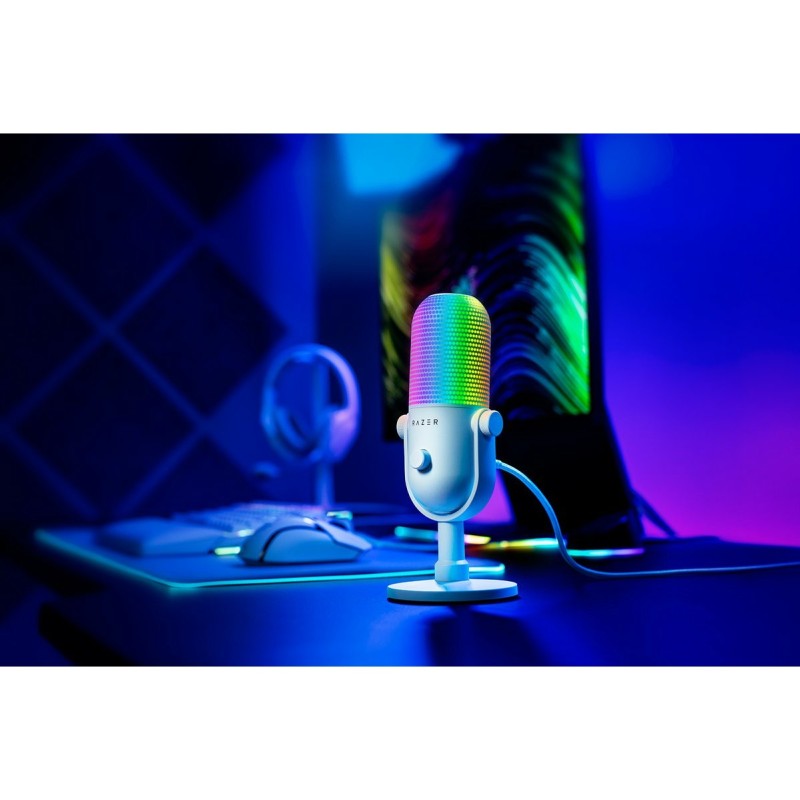 Buy Razer Seiren V3 Chroma - V3 - USB PC Microphone, White, LED RGB Backlight in Cyprus, Nicosia, Limassol, Larnaka, Pafos