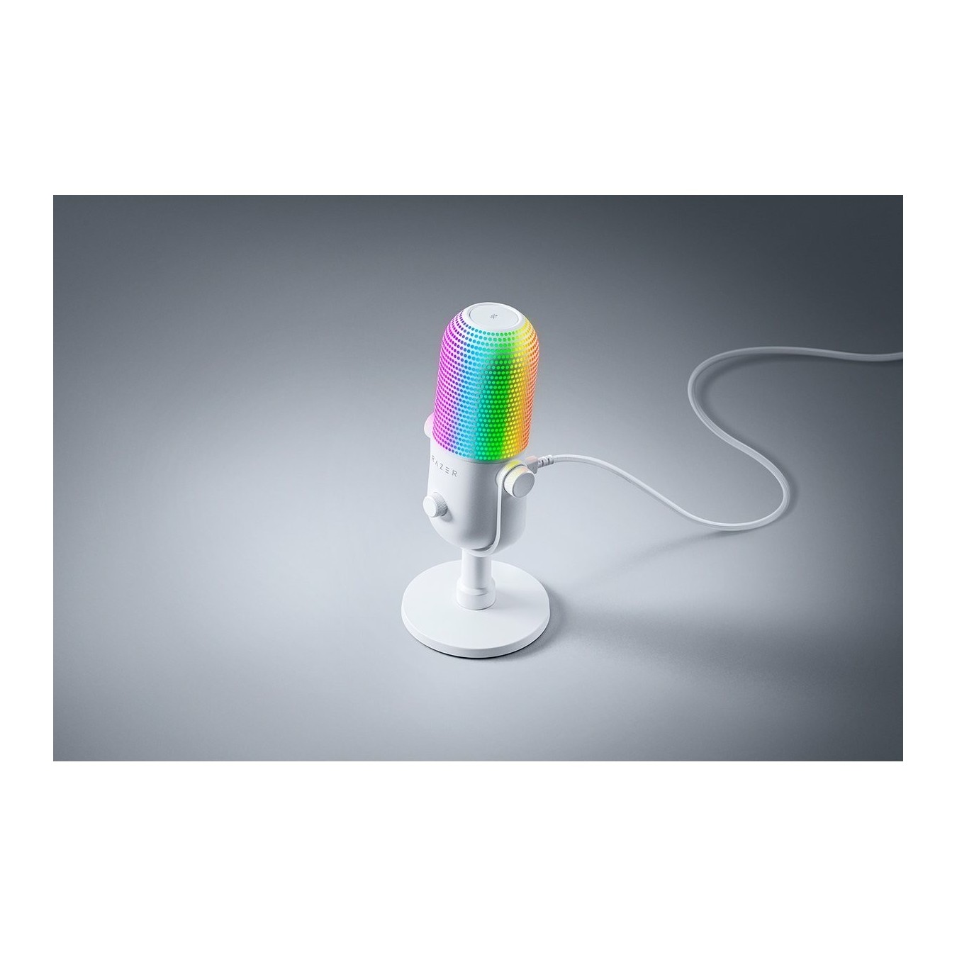 Razer Seiren V3 Chroma - V3 - USB PC Microphone, White, LED RGB Backlight — Buy in Cyprus with Fast Delivery