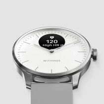 Withings ScanWatch Light - White - 37 mm Round OLED Hybrid Display — Buy in Cyprus with Fast Delivery