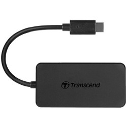 Buy STICK USB-HUB 4-Port Transcend USB3.1 TYPE-C HUB2C - HUB2C - Black in Cyprus, Nicosia, Limassol, Larnaka, Pafos