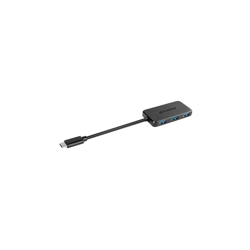 Buy STICK USB-HUB 4-Port Transcend USB3.1 TYPE-C HUB2C - HUB2C - Black in Cyprus, Nicosia, Limassol, Larnaka, Pafos