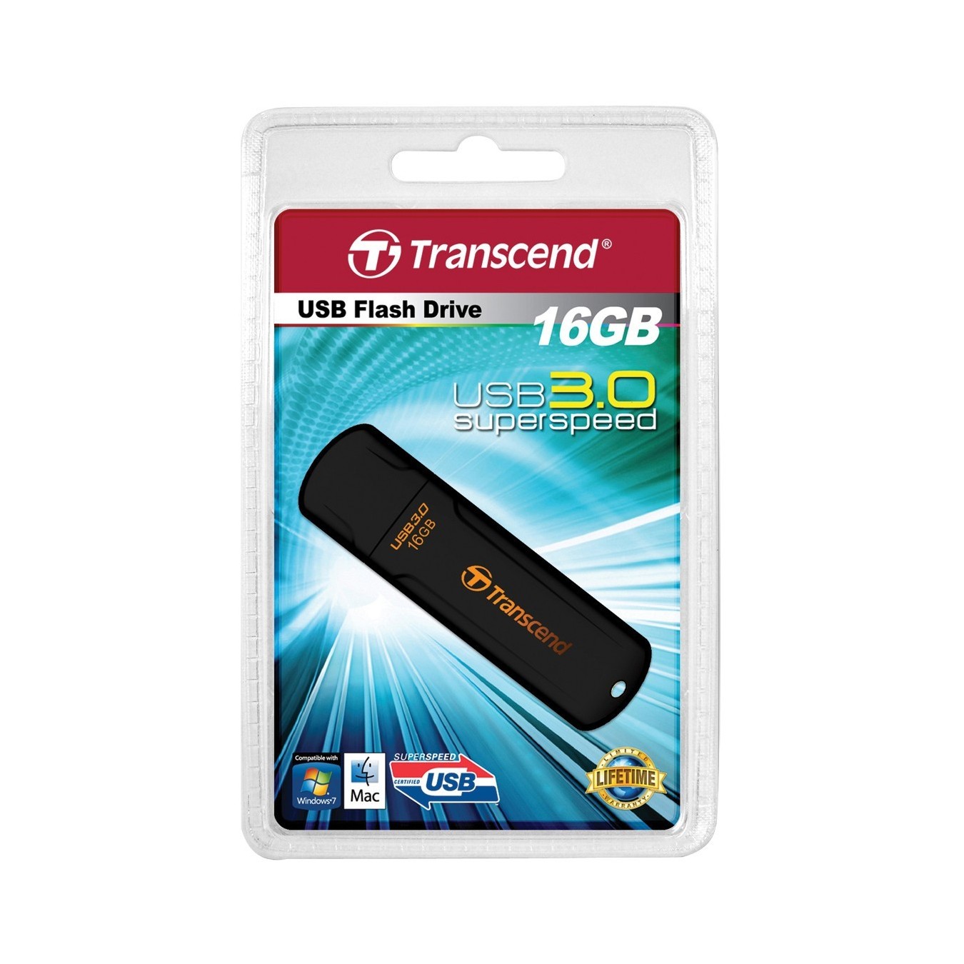 STICK 16GB USB 3.2 Gen1 Transcend JetFlash 700 - JetFlash 700 - (Black, 16GB, USB 3.2 Gen1) — Buy in Cyprus with Fast Delivery