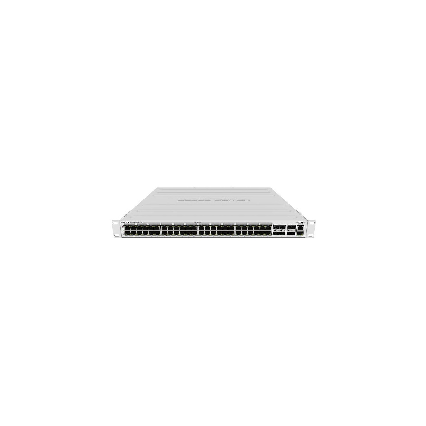 MikroTik CRS354-48P-4S+2Q+RM - 48x PoE Gigabit, 4xSFP+, 2xQSFP+, RM, 1U, Managed L3 — Buy in Cyprus with Fast Delivery