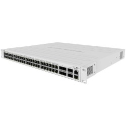 Buy MikroTik CRS354-48P-4S+2Q+RM - 48x PoE Gigabit, 4xSFP+, 2xQSFP+, RM, 1U, Man... in Cyprus, Nicosia, Limassol, Larnaka, Pafos