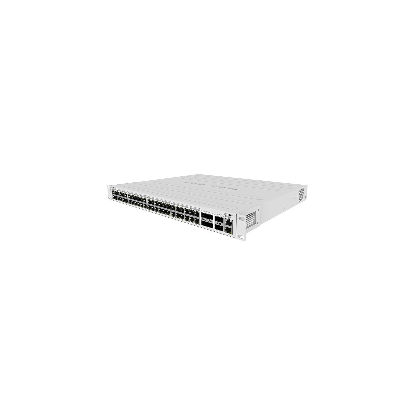 MikroTik CRS354-48P-4S+2Q+RM - 48x PoE Gigabit, 4xSFP+, 2xQSFP+, RM, 1U, Managed L3 — Buy in Cyprus with Fast Delivery