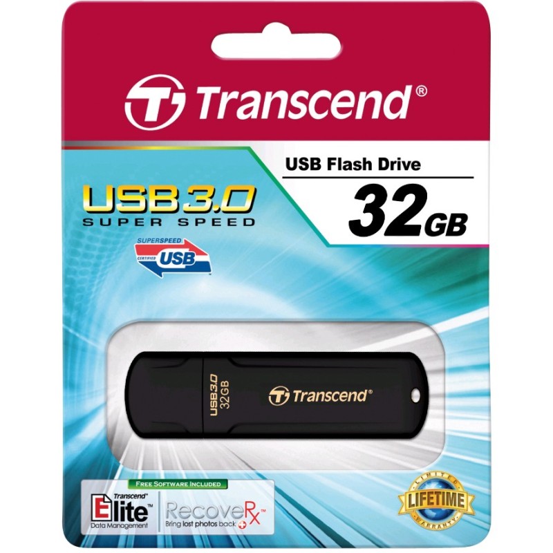 Buy Transcend JetFlash 700 USB Flash Drive - JetFlash 700 - Black, 32GB in Cyprus, Nicosia, Limassol, Larnaka, Pafos