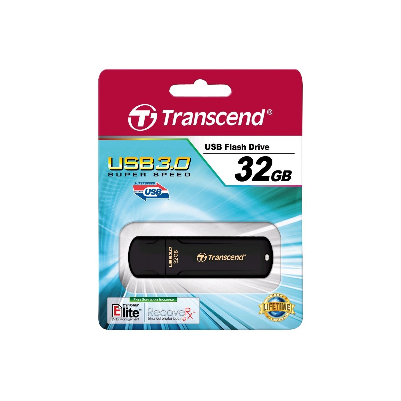 Transcend JetFlash 700 USB Flash Drive - JetFlash 700 - Black, 32GB — Buy in Cyprus with Fast Delivery