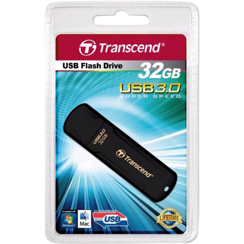 Buy Transcend JetFlash 700 USB Flash Drive - JetFlash 700 - Black, 32GB in Cyprus, Nicosia, Limassol, Larnaka, Pafos