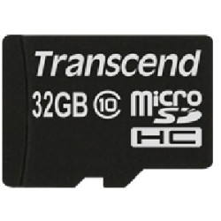 Buy Transcend Premium MicroSDHC Card 32GB - Black, 90 MB/s, Adapter Included in Cyprus, Nicosia, Limassol, Larnaka, Pafos