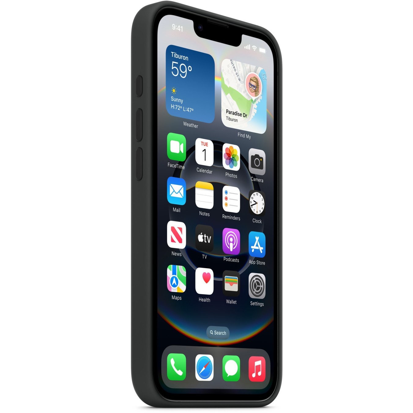 Apple iPhone16e Silicone Case - MD3N4ZM/A - Black — Buy in Cyprus with Fast Delivery