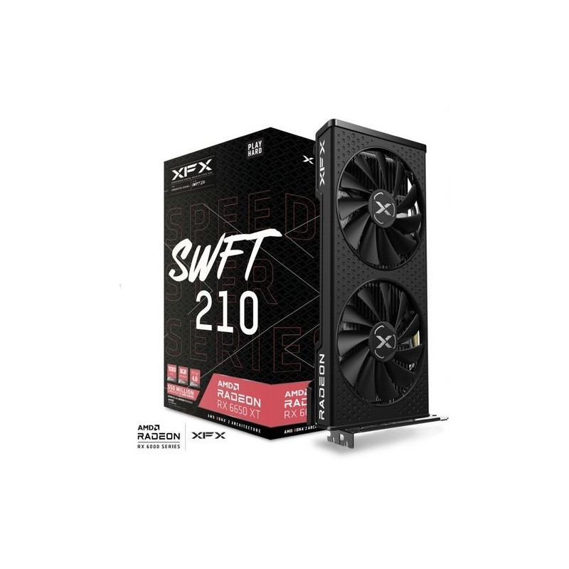 Buy RX 6650 XT 8GB XFX Speedster - SWFT210 - Black, 8 GB GDDR6, 2055-2635 MHz, P... in Cyprus, Nicosia, Limassol, Larnaka, Pafos