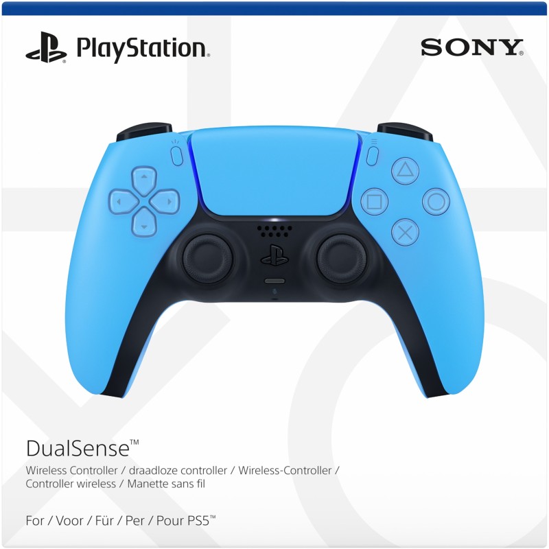 Buy Sony PlayStation 5 DualSense Wireless Controller - Starlight Blue - Bluetoot... in Cyprus, Nicosia, Limassol, Larnaka, Pafos